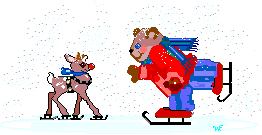 deer and bear