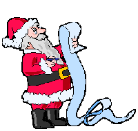 Santa making a list