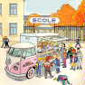 Brezels with the VW logo.