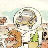 Lady lost her VW Beetle -Nilton Rodrigues - 1989