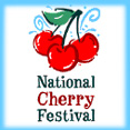 Visit the National Cherry Festival online = if&nbsp; you can't BE there...
