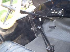 1914 Grant, Model M roadster - interior