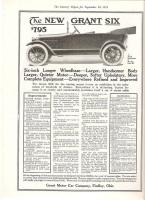 1915 GRANT Six Touring Car ad