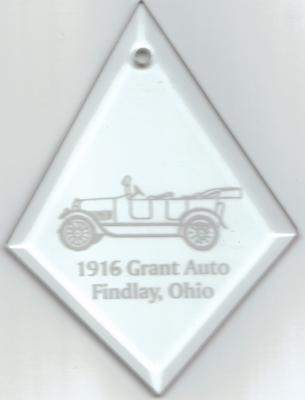 1916 Grant Six touring
glass Christmas Ornament.