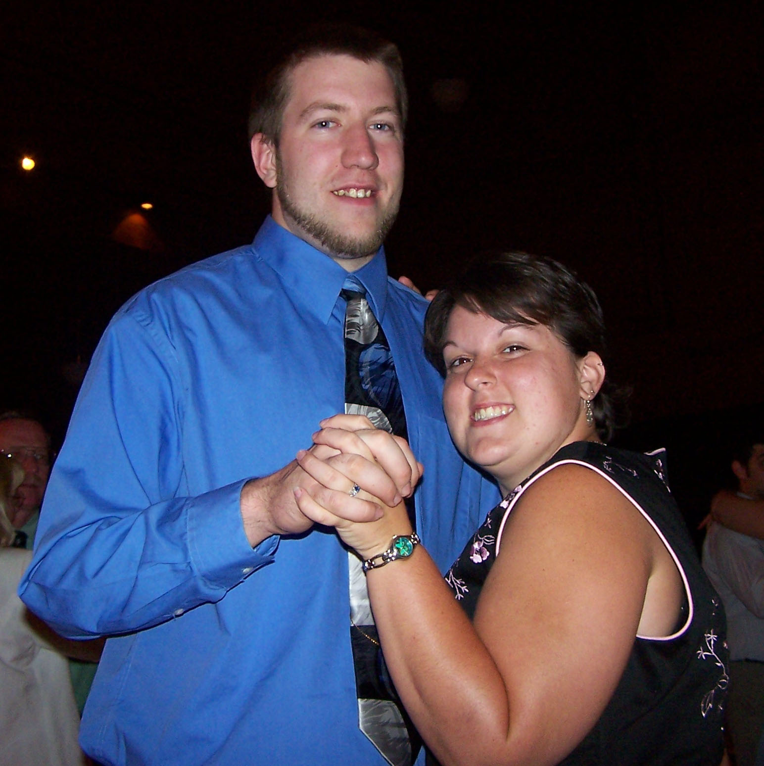 Erica and I at Maya's wedding