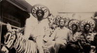 mom, dad, ron, and don in mexico