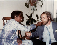 mom and dad at their wedding