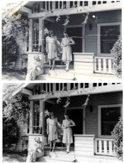 three women
