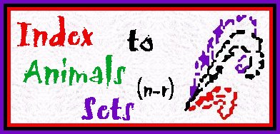 Index to N, O, P, Q, R Sets