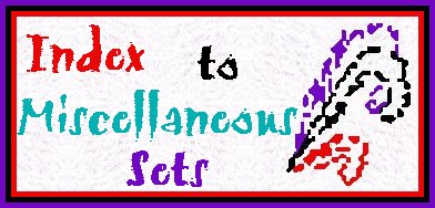 Index to Miscellaneous Sets
