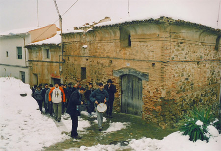 TVE en La Rioja grabando La Cofrad�a