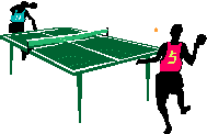 People Playing Table Tennis
