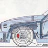 Section 'Papy's Story' part 52: the x-ray picture of the 'Karmann GT' 
showing the anatomy of this superb racing car.  
Super VW Magazine Nr. 152 FEB2002.
