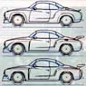 Section 'Papy's Story' part 51: Several 'Karmann GT design 
studies by McBottle.  
Super VW Magazine Nr. 151 JAN2002.