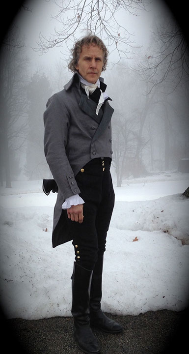 Ian Rose portraying Alexander Hamilton. Photo provided by Ian Rose and used with permission. Copyright 2017 by Ian Rose. All rights reserved