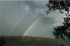 Tom Bruneau: Double rainbow on the Upper Lake