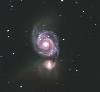 John Lanoue M51 the whirlpool galaxy over Great Moose Lake Feb 06