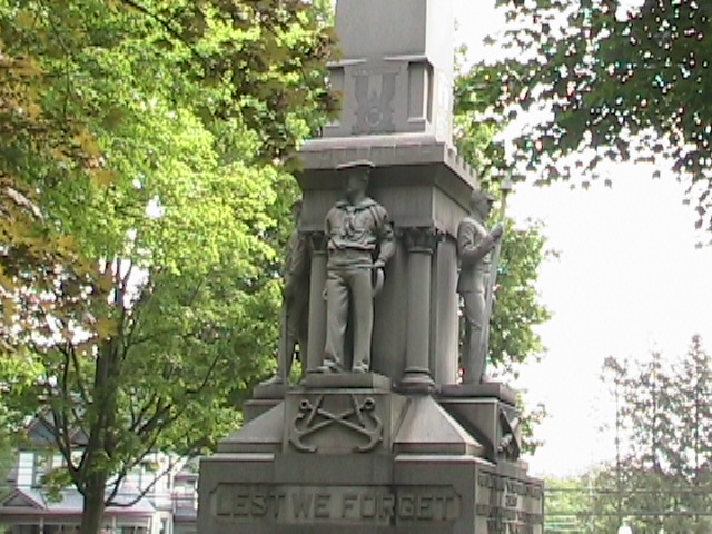 Armed Forces memorial, Penn Yan, NY
