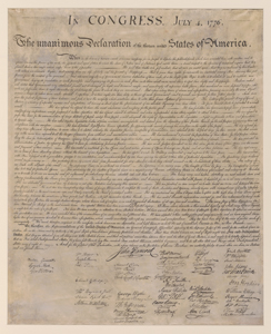 The Declaration of Independence