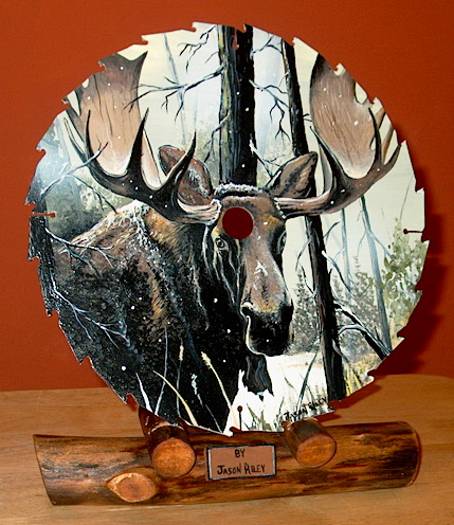 Bull Moose on 14" Saw Blade