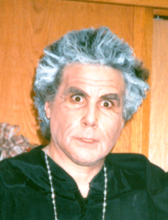 As Monterone from Rigoletto