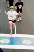 Grechen at the Start Line L.A. '01