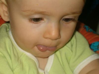 My tongue is the best teether