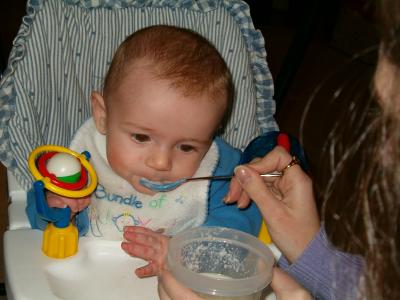 This solid food stuff ain't so bad...