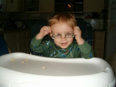 I'm a nerd, just like Daddy!