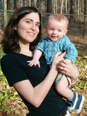 Mommy loves baby, baby loves mommy