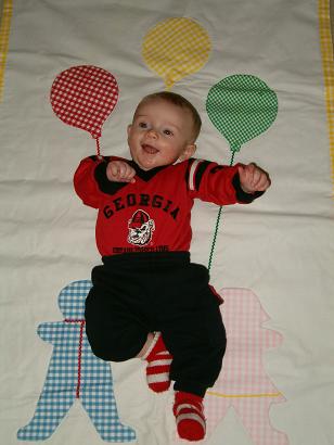 Such a joyful boy!