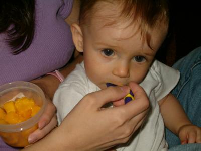 Mmmmm.....mango.....melting in my mouth