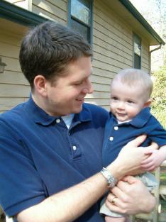 Daddy wants to look just like me!