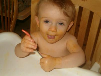 And look! I didn't spill a single drop!