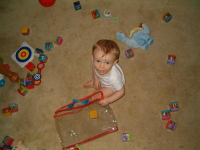 I can't find any toys to play with