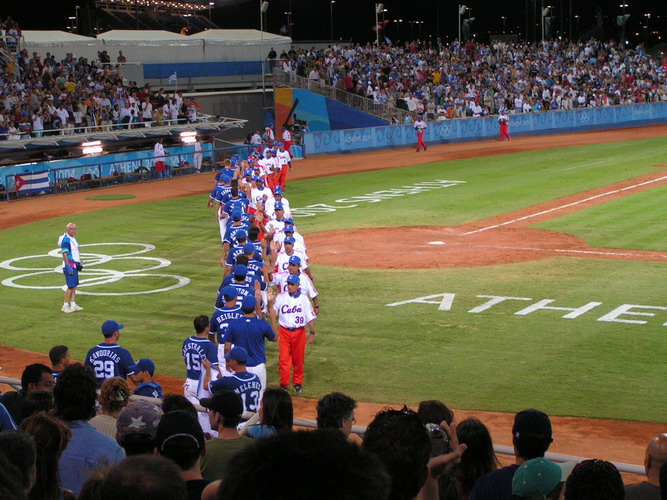 Green scores in historic match in Cuba