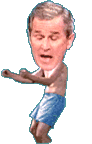 the missing photo of Bush's nude strip tease