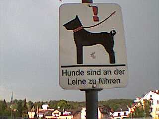 hunde verbotn