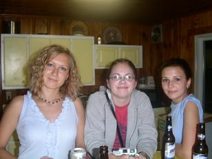 Susan, me, Kate
