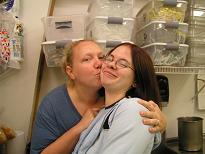Angie, my boss, and I