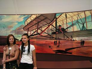 Me and Kate in the museum