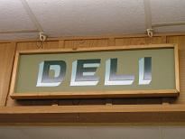 Deli sign