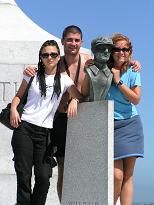 Kate, Michal, Susan, and Wilbur Wright