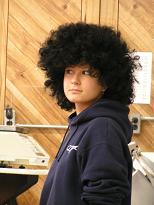 Susan and her afro