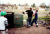 Some kid paid Travis and Brad to throw Fat in a dumpster.  Bout time.