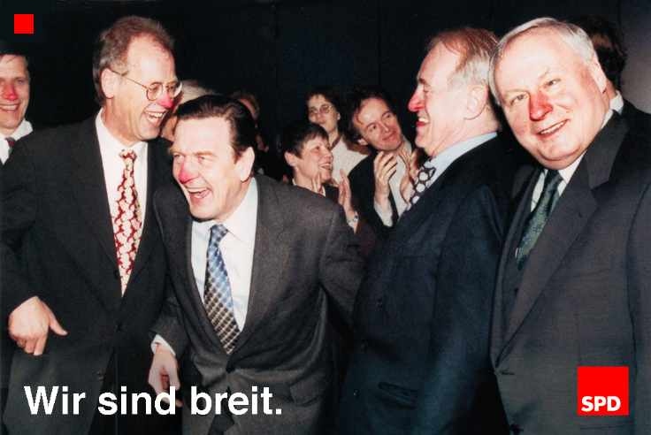 Lustig ist das Politikerleben....