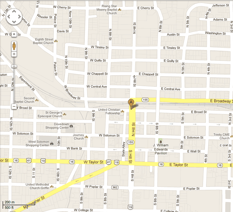 Large directional map, click for more details.