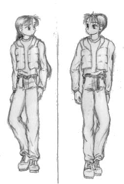 Trevor and his twin, Troy. ~STEAL AND DIE!