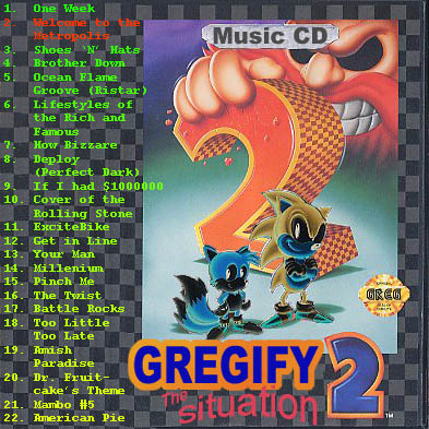 OC Remix, BNL, SmashMouth and more join forces to Gregify the Situation ;)