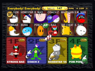 The year is 19XX, and all of the Home Smash Bros. are trying to fade each other!